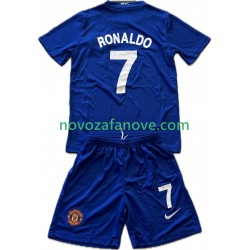 Nogometni Dres Manchester United Cristiano Ronaldo 7 2009 Retro Dječji Treći 2008 Kratkih Rukava
