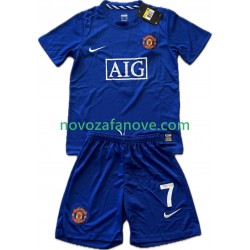 Nogometni Dres Manchester United Cristiano Ronaldo 7 2009 Retro Dječji Treći 2008 Kratkih Rukava