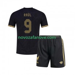 Nogometni Dres Meksiko Raul Jimenez 9 Gold Cup Dječji Domaći 2025 Kratkih Rukava