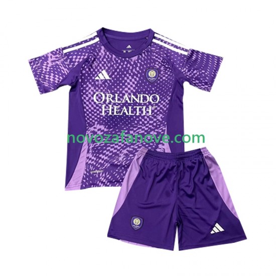 Nogometni Dres Orlando City SC Dječji Domaći 2025 Kratkih Rukava