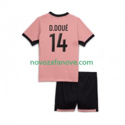 Nogometni Dres Paris Saint-Germain Desire Doue 14 Dječji Treći 2024-2025 Kratkih Rukava