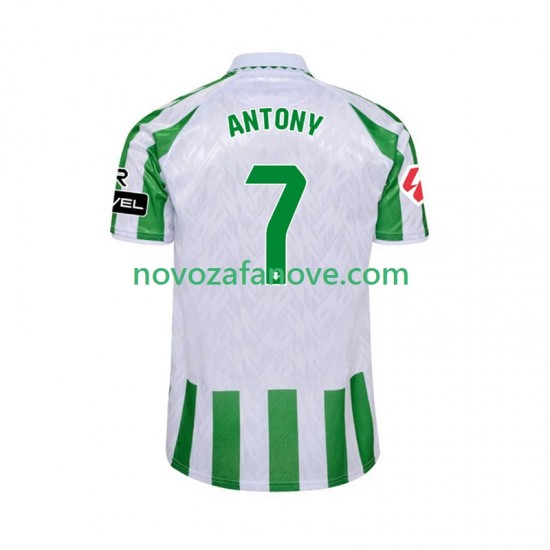Nogometni Dres Real Betis ANTONY 7 Muški Domaći 2024-2025 Kratkih Rukava