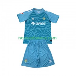 Nogometni Dres Real Betis Golmanski Dječji Gostujući 2024-2025 Kratkih Rukava