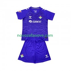 Nogometni Dres Real Betis Golmanski Dječji Treći 2024-2025 Kratkih Rukava