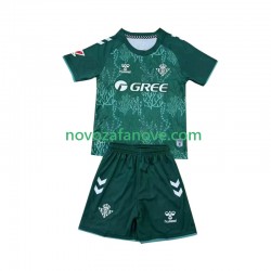 Nogometni Dres Real Betis Sustainability Dječji Domaći 2024-2025 Kratkih Rukava