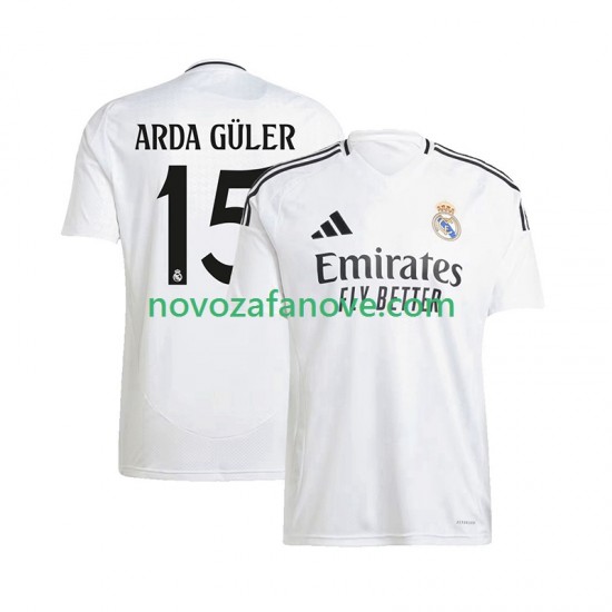 Nogometni Dres Real Madrid ARDA GuLER 15 Muški Domaći 2024-2025 Kratkih Rukava
