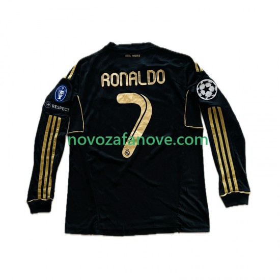 Nogometni Dres Real Madrid Cristiano Ronaldo 7 -2012 Muški Gostujući 2011 Dugim Rukavima