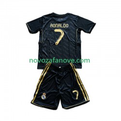 Nogometni Dres Real Madrid Cristiano Ronaldo 7 2012 Retro Dječji Gostujući 2011 Kratkih Rukava
