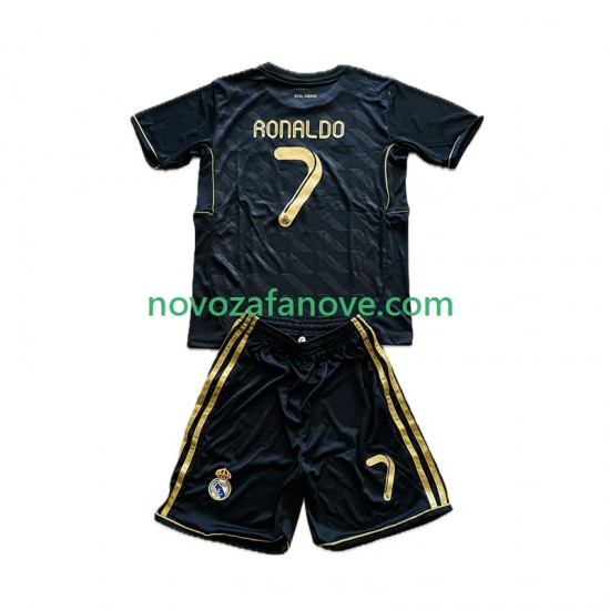 Nogometni Dres Real Madrid Cristiano Ronaldo 7 2012 Retro Dječji Gostujući 2011 Kratkih Rukava