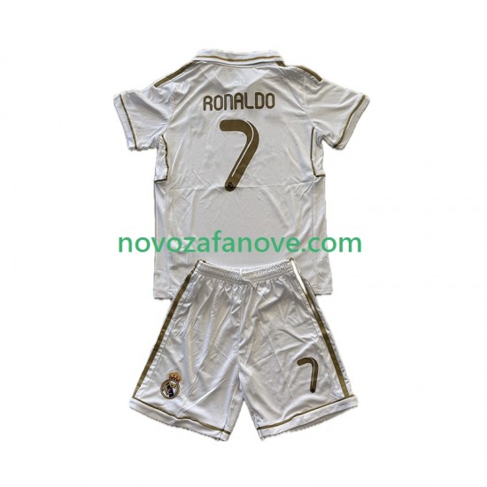 Nogometni Dres Real Madrid Cristiano Ronaldo 7 2012 Retro Dječji Domaći 2011 Kratkih Rukava