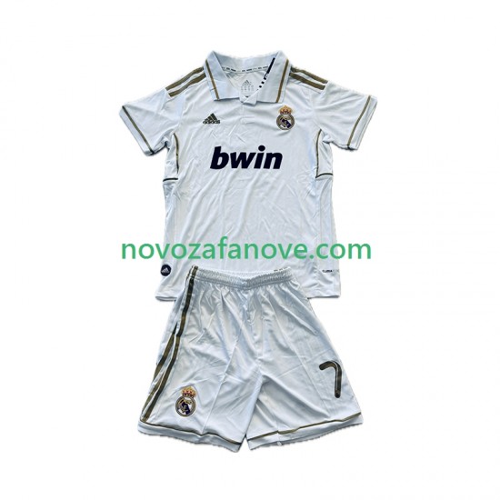 Nogometni Dres Real Madrid Cristiano Ronaldo 7 2012 Retro Dječji Domaći 2011 Kratkih Rukava