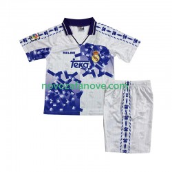 Nogometni Dres Real Madrid 1996 1997 Retro Dječji Treći Kratkih Rukava