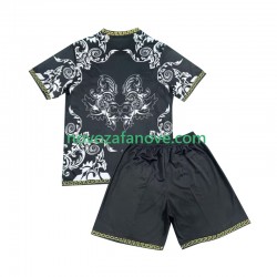Nogometni Dres Real Madrid Versace Black Edition Dječji Domaći 2024-2025 Kratkih Rukava