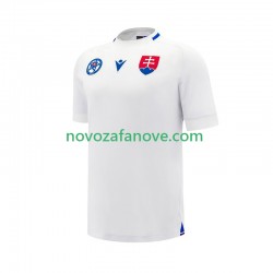 Nogometni Dres Slovačka Muški Gostujući 2024-2025 Kratkih Rukava