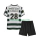 Nogometni Dres Sporting CP Cristiano Ronaldo 28 2001 2003 Retro Dječji Domaći Kratkih Rukava