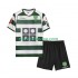 Nogometni Dres Sporting CP 2001 2003 Retro Dječji Domaći Kratkih Rukava