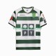 Nogometni Dres Sporting CP 2001 2003 Retro Muški Domaći Kratkih Rukava