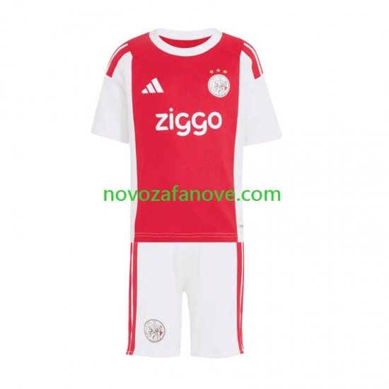 Nogometni Dres AFC Ajax Dječji Domaći 2026-2027 Kratkih Rukava