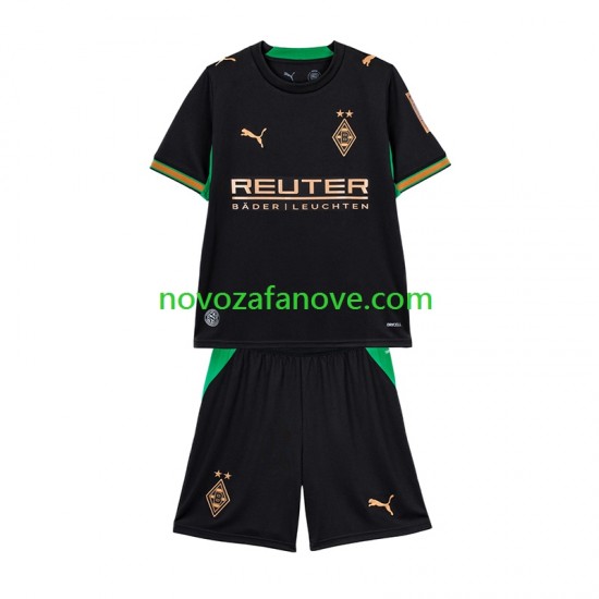 Nogometni Dres Rusija Bo Monchengladbach Dječji Gostujući 2026-2027 Kratkih Rukava