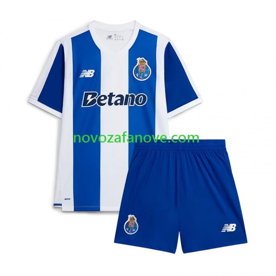 Nogometni Dres FC Porto Dječji Domaći 2026-2027 Kratkih Rukava