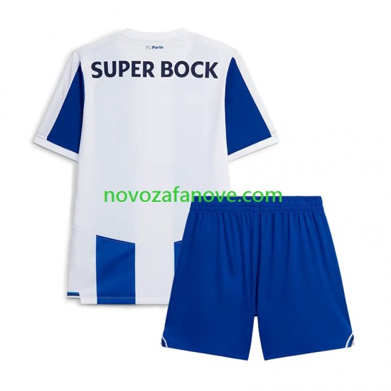 Nogometni Dres FC Porto Dječji Domaći 2026-2027 Kratkih Rukava