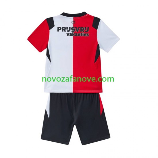 Nogometni Dres Feyenoord Rotterdam Dječji Domaći 2026-2027 Kratkih Rukava