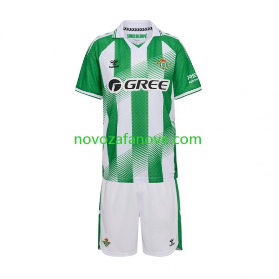 Nogometni Dres Real Betis Dječji Domaći 2026-2027 Kratkih Rukava
