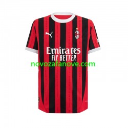 Nogometni Dres AC Milan Muški Domaći 2024-2025 Kratkih Rukava