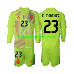 Nogometni Dres Argentina Emiliano Martinez 23 Golmanski Dječji Gostujući 2024 Dugim Rukavima