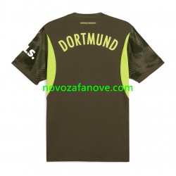 Nogometni Dres Borussia Dortmund Golmanski Muški Domaći 2024-2025 Kratkih Rukava