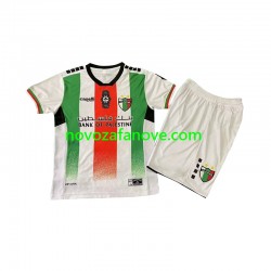 Nogometni Dres Club Deportivo Palestino Dječji Domaći 2024-2025 Kratkih Rukava