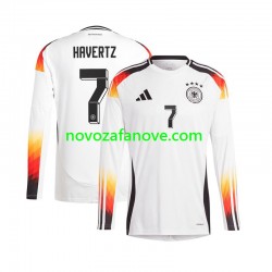 Nogometni Dres Njemačka Havertz 7 Muški Domaći Euro 2024 Dugim Rukavima