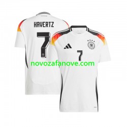 Nogometni Dres Njemačka Havertz 7 Muški Domaći Euro 2024 Kratkih Rukava