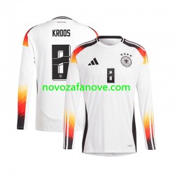 Nogometni Dres Njemačka Toni Kroos 8 Muški Domaći Euro 2024 Dugim Rukavima