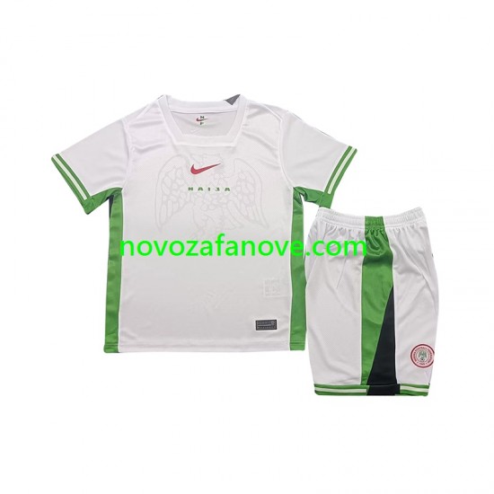 Nogometni Dres Nigerija Dječji Domaći 2024 Kratkih Rukava