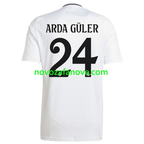 Nogometni Dres Real Madrid ARDA GULER 24 Muški Domaći 2024-2025 Kratkih Rukava