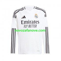 Nogometni Dres Real Madrid Muški Domaći 2024-2025 Dugim Rukavima
