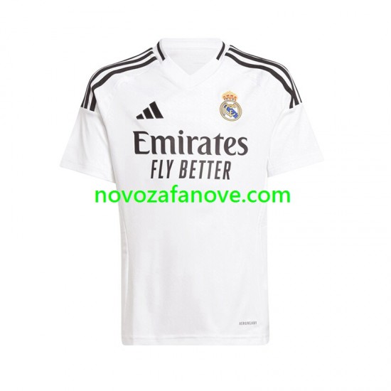 Nogometni Dres Real Madrid Muški Domaći 2024-2025 Kratkih Rukava