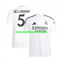 Nogometni Dres Real Madrid Jude Bellingham 5 Muški Domaći 2024-2025 Kratkih Rukava