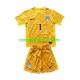Nogometni Dres Slovenija Jan Oblak 1 Golmanski Dječji Domaći Euro 2024 Kratkih Rukava