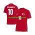 Nogometni Dres Turska Hakan Calhanoglu 10 Muški Gostujući Euro 2024 Kratkih Rukava