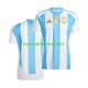 Nogometni Dres Argentina Copa America Muški Domaći 2024 Kratkih Rukava