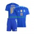 Nogometni Dres Argentina Lionel Messi 10 Copa America Dječji Gostujući 2024 Kratkih Rukava