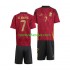 Nogometni Dres Belgija De Bruyne 7 Dječji Domaći Euro 2024 Kratkih Rukava