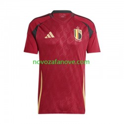 Nogometni Dres Belgija Muški Domaći Euro 2024 Kratkih Rukava