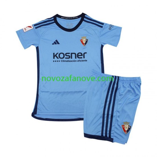 Nogometni Dres CA Osasuna Dječji Gostujući 2023-2024 Kratkih Rukava
