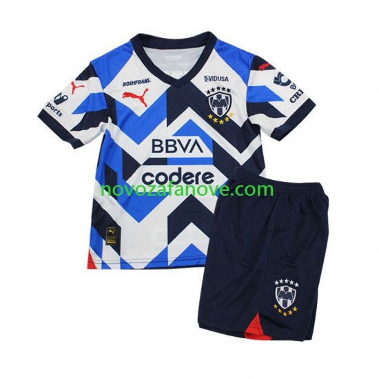 Nogometni Dres CF Monterrey Dječji Treći 2023-2024 Kratkih Rukava