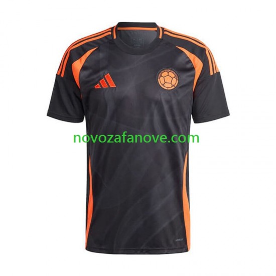 Nogometni Dres Kolumbija Copa America Muški Gostujući 2024 Kratkih Rukava