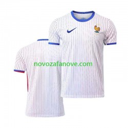 Nogometni Dres Francuska Muški Gostujući Euro 2024 Kratkih Rukava