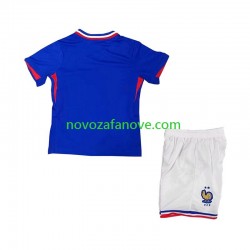Nogometni Dres Francuska Dječji Domaći Euro 2024 Kratkih Rukava